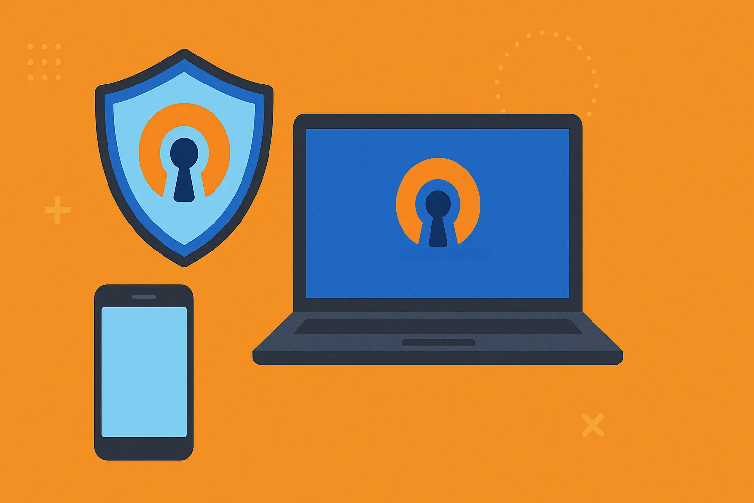 اکانت OpenVPN برای انواع دستگاه ها از جمله ویندوز و ایفون