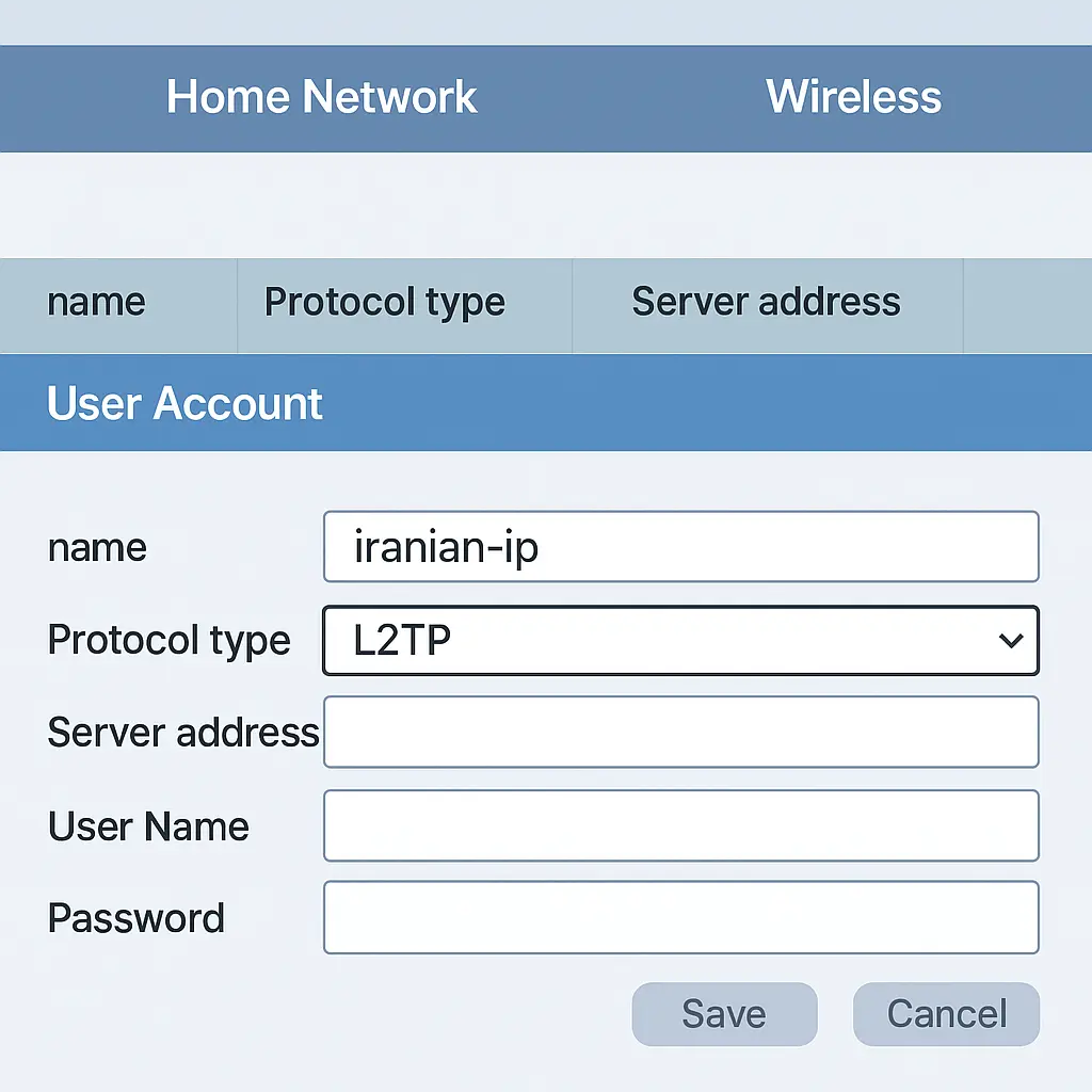 فیلترشکن L2TP