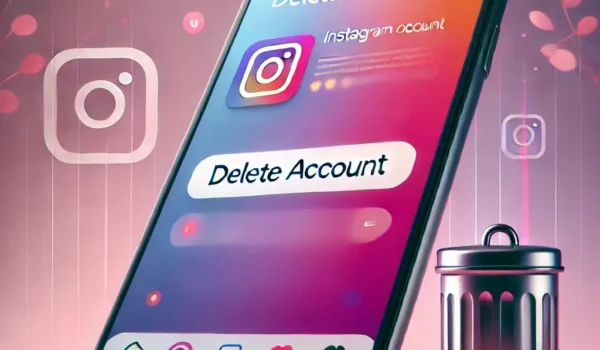حذف حساب اینستاگرام