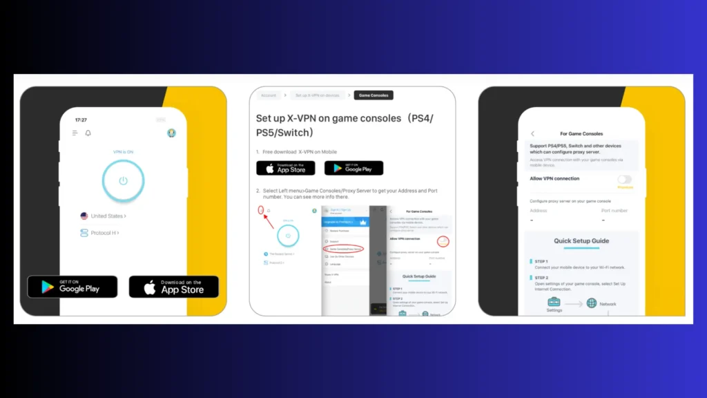 اشتراک گذاری VPN روی کنسول پلی استیشن