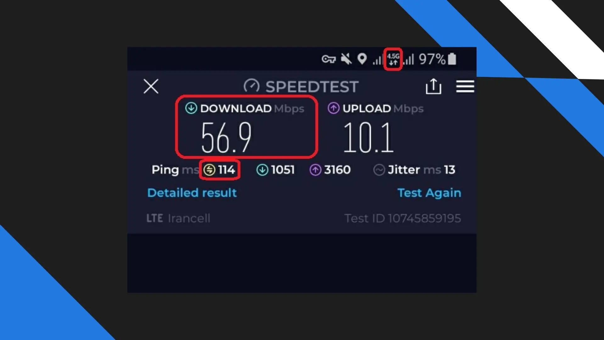 تست سرعت فیلترشکن ایرانسل
