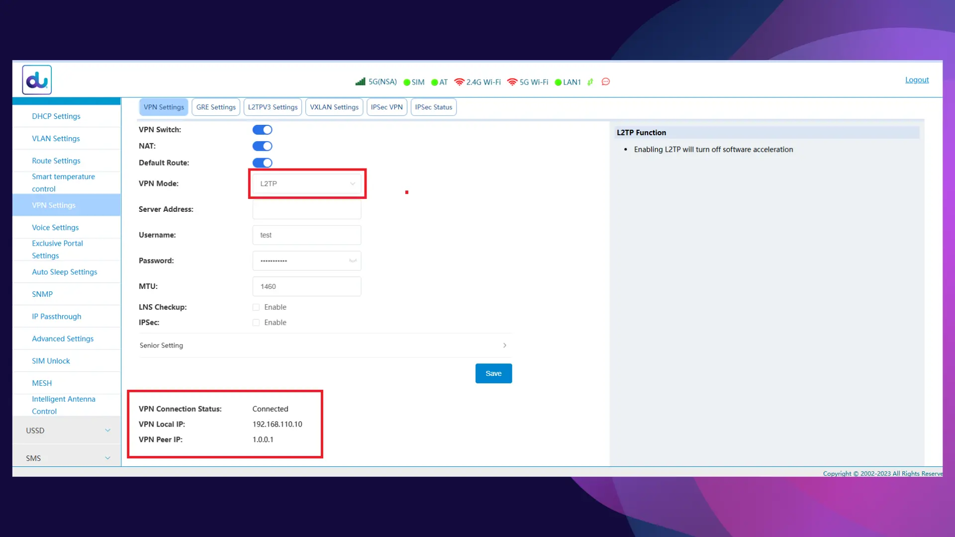 خرید VPN برای مودم