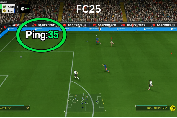 fc25 online section ping test from tehran1
