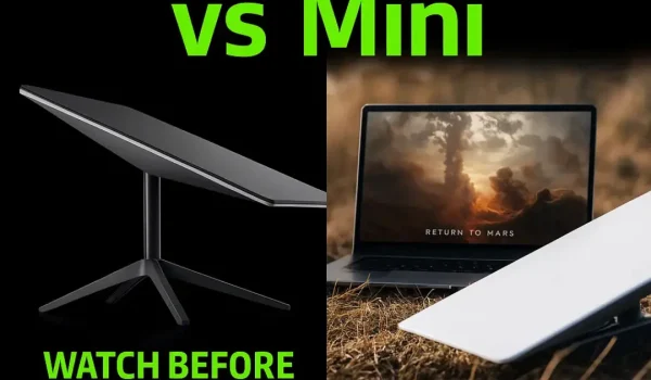 مقایسه استارلینک نسخه ۴ و مینی